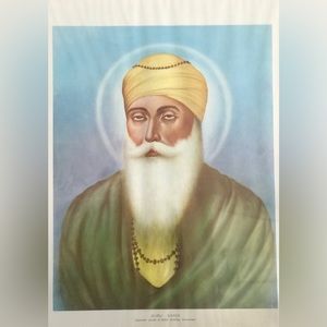 Guru Nanek poster especially issued on 500th birthday anniversary